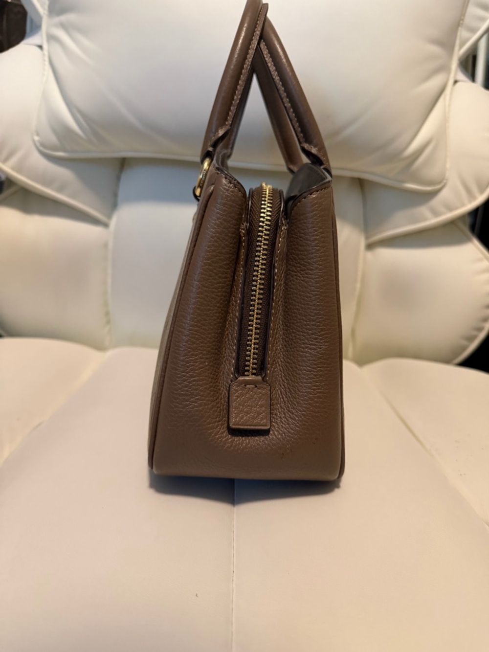 Coach Small Savannah in Dark Stone - Picture 4 of 8